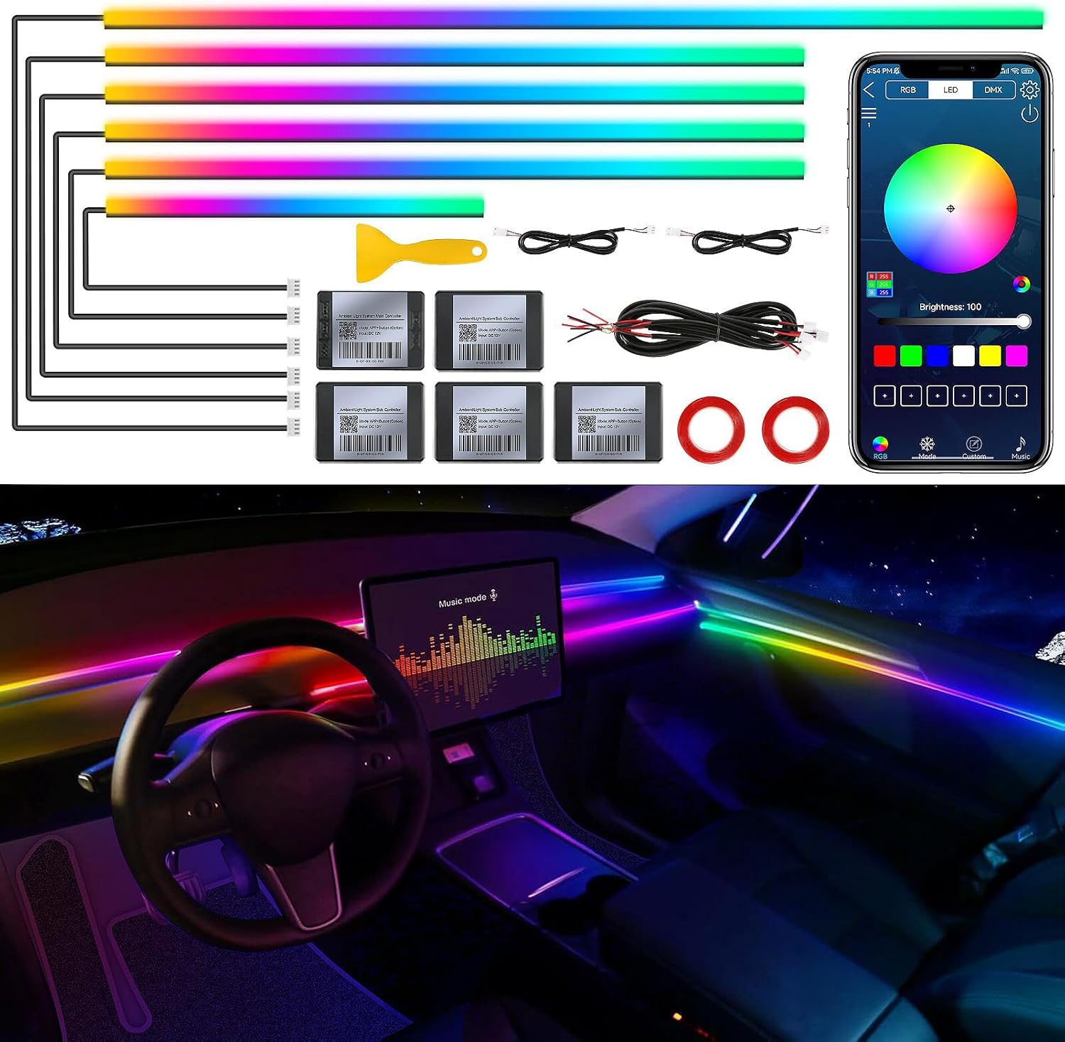 HT Supply Ambient Lighting Kit